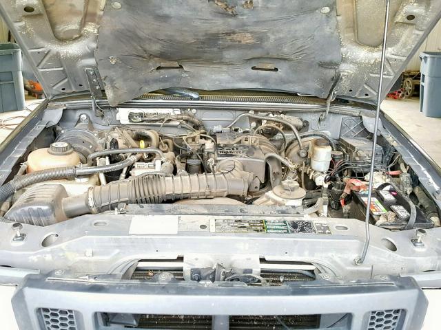 1FTYR10D27PA11083 - 2007 FORD RANGER GRAY photo 7