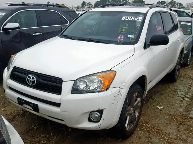 2T3WF4DV1BW053973 - 2011 TOYOTA RAV4 SPORT WHITE photo 2