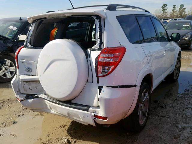 2T3WF4DV1BW053973 - 2011 TOYOTA RAV4 SPORT WHITE photo 4