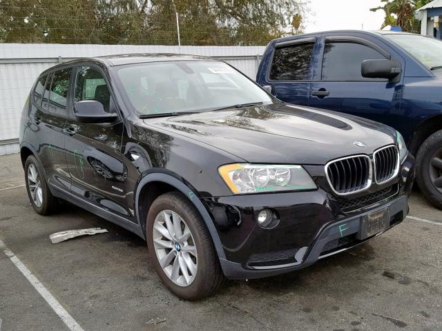 5UXWX9C5XD0A14609 - 2013 BMW X3 XDRIVE2 BLACK photo 1