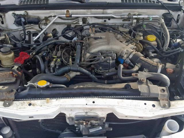 1N6ED27T53C410878 - 2003 NISSAN FRONTIER C WHITE photo 7