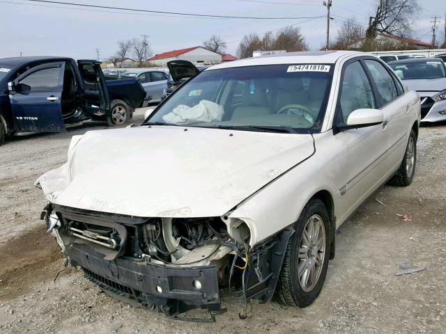 YV1TH59H941361538 - 2004 VOLVO S80 2.5T WHITE photo 2