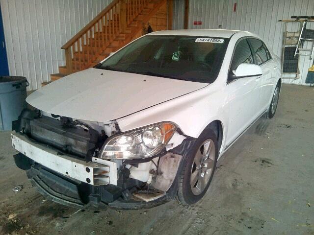1G1ZC5EBXAF100748 - 2010 CHEVROLET MALIBU 1LT 白色 照片 2