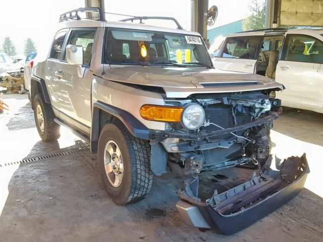 JTEBU11F58K019239 - 2008 TOYOTA FJ CRUISER SILVER photo 1