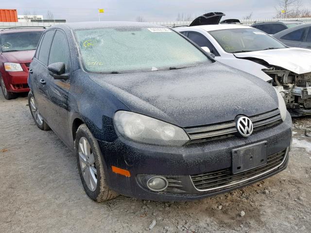 WVWDM7AJ4CW320008 - 2012 VOLKSWAGEN GOLF 黑色 照片 1