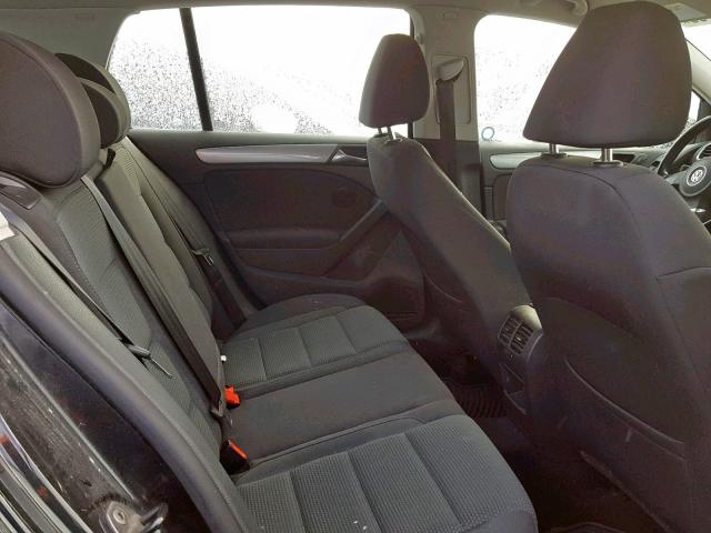 WVWDM7AJ4CW320008 - 2012 VOLKSWAGEN GOLF 黑色 照片 6
