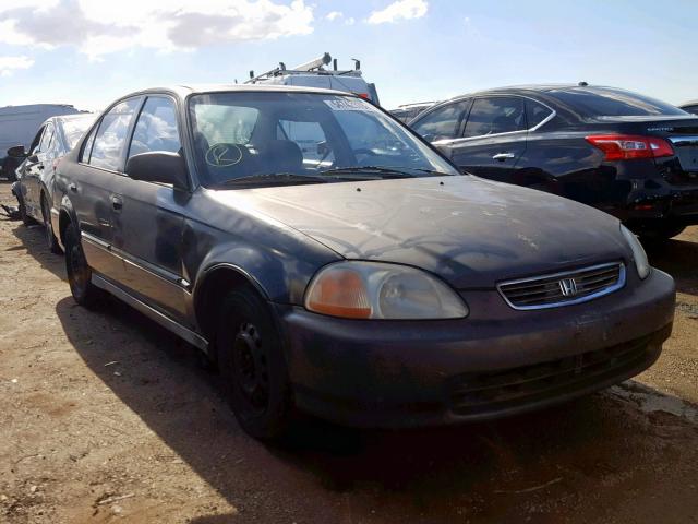 2HGEJ6520WH618716 - 1998 HONDA CIVIC DX TEAL photo 1