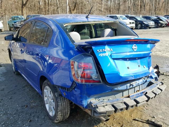 3N1AB61E69L675883 - 2009 NISSAN SENTRA 2.0 BLUE photo 3