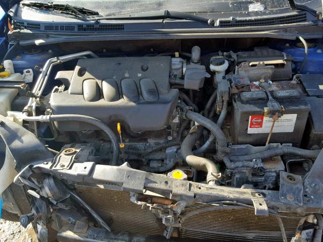 3N1AB61E69L675883 - 2009 NISSAN SENTRA 2.0 BLUE photo 7