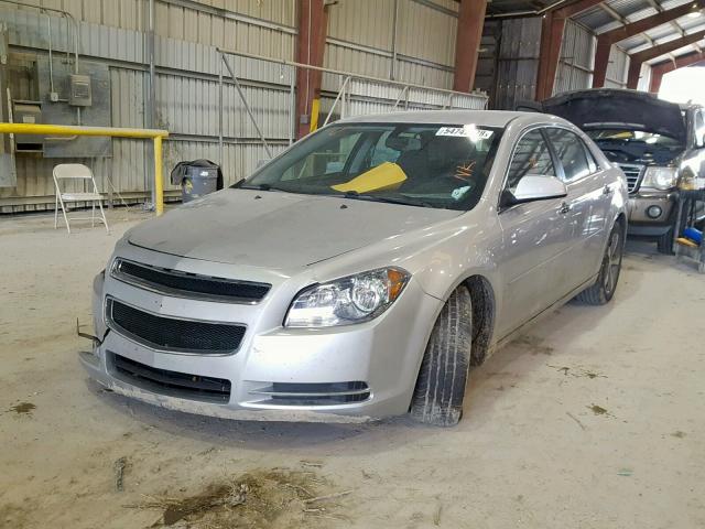 1G1ZC5E04CF297739 - 2012 CHEVROLET MALIBU 1LT SILVER photo 2