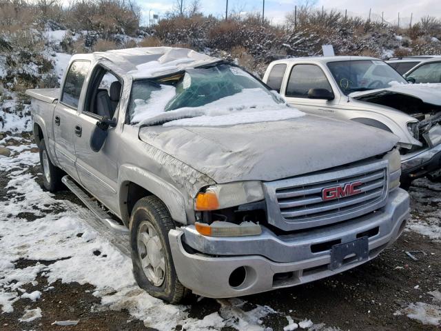 2GTEK13T461252567 - 2006 GMC NEW SIERRA SILVER photo 1