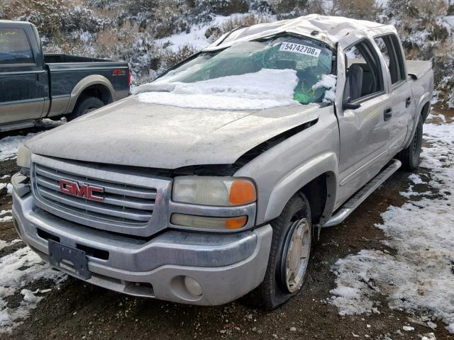 2GTEK13T461252567 - 2006 GMC NEW SIERRA SILVER photo 2