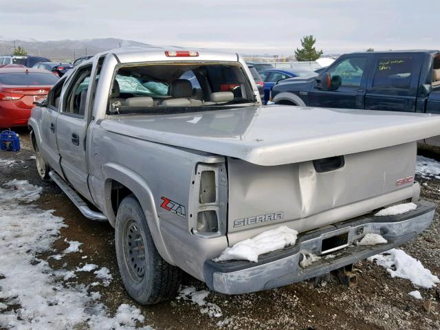 2GTEK13T461252567 - 2006 GMC NEW SIERRA SILVER photo 3