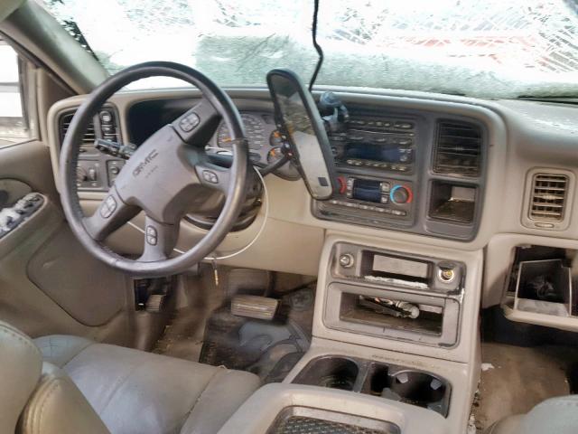 2GTEK13T461252567 - 2006 GMC NEW SIERRA SILVER photo 9