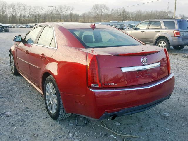 1G6DG5EY6B0122411 - 2011 CADILLAC CTS LUXURY RED photo 3