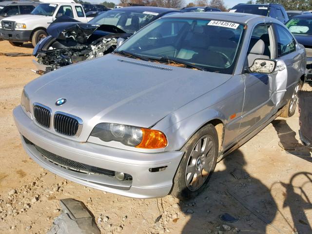 WBABM3342YJN81257 - 2000 BMW 323 CI GRAY photo 2