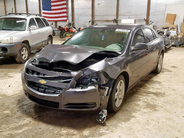1G1ZB5E08CF247767 - 2012 CHEVROLET MALIBU LS გრაფიტი ფოტო 2