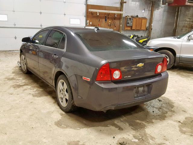 1G1ZB5E08CF247767 - 2012 CHEVROLET MALIBU LS გრაფიტი ფოტო 3