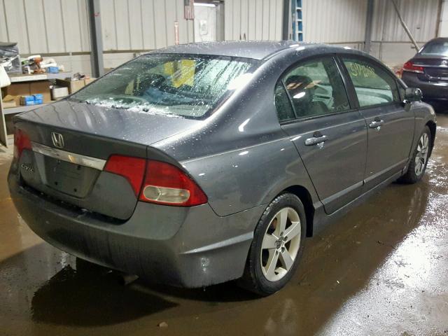 2HGFA16929H332504 - 2009 HONDA CIVIC EXL GRAY photo 4