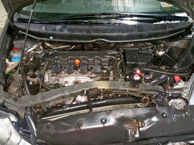 2HGFA16929H332504 - 2009 HONDA CIVIC EXL GRAY photo 7