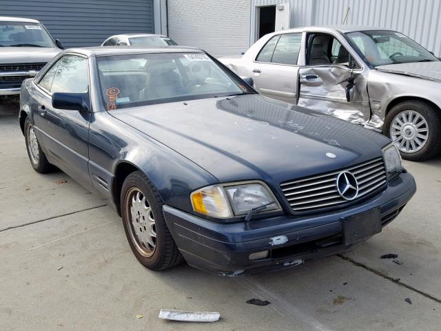 WDBFA63F2TF138701 - 1996 MERCEDES-BENZ SL 320 BLUE photo 1