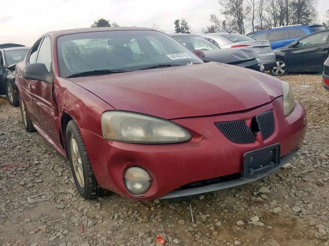 2G2WP522651131130 - 2005 PONTIAC GRAND PRIX MAROON photo 1