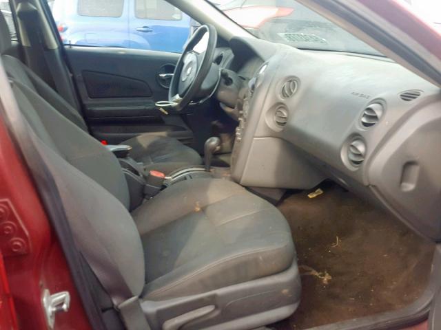 2G2WP522651131130 - 2005 PONTIAC GRAND PRIX MAROON photo 5