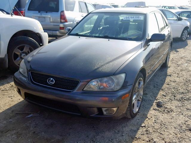 JTHBD192750098229 - 2005 LEXUS IS 300 GRAY photo 2