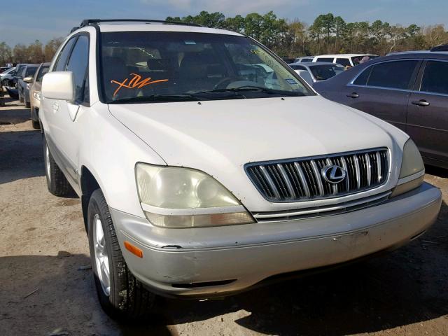 JTJGF10U320140145 - 2002 LEXUS RX 300 WHITE photo 1