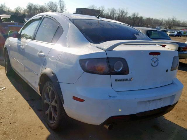 JM1BK123041212607 - 2004 MAZDA 3 S WHITE photo 3