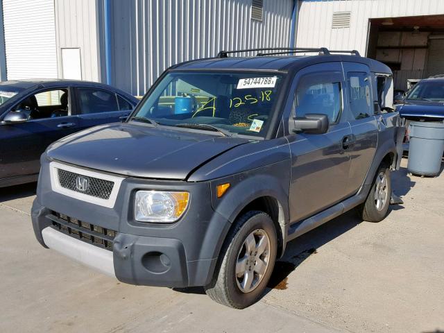 5J6YH18605L011347 - 2005 HONDA ELEMENT EX GRAY photo 2