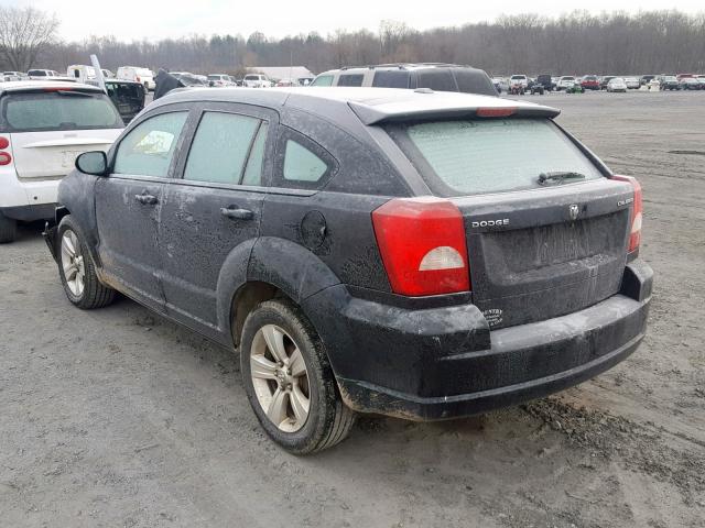 1B3CB3HA1BD125706 - 2011 DODGE CALIBER MA BLACK photo 3