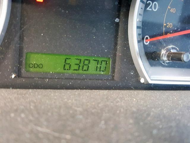 KL1TD66E39B383299 - 2009 CHEVROLET AVEO LS SILVER photo 8