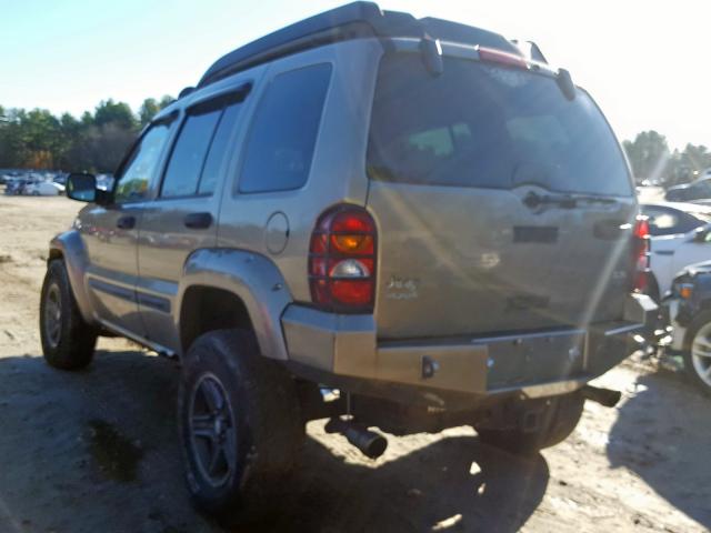 1J4GL38K64W167733 - 2004 JEEP LIBERTY RE TAN photo 3