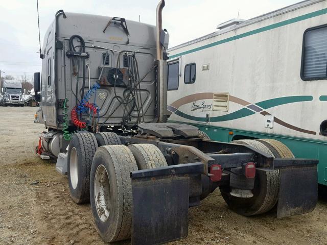 1FUJGLDR39LAF0596 - 2009 FREIGHTLINER CASCADIA 1 GRAY photo 3