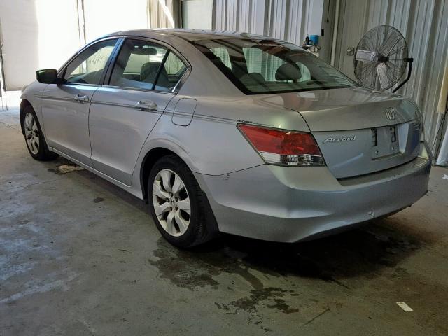 1HGCP26808A014585 - 2008 HONDA ACCORD EXL SILVER photo 3