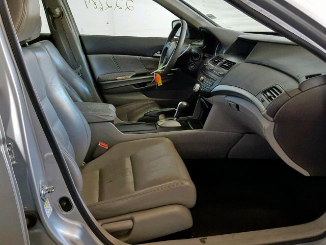 1HGCP26808A014585 - 2008 HONDA ACCORD EXL SILVER photo 5