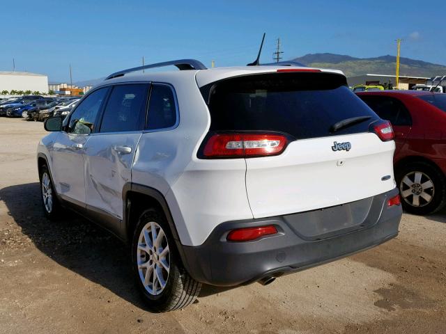 1C4PJLCB0GW209546 - 2016 JEEP CHEROKEE L WHITE photo 3