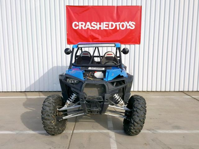 3NSVDE990GF449925 - 2016 POLARIS RZR XP 100 BLUE photo 2