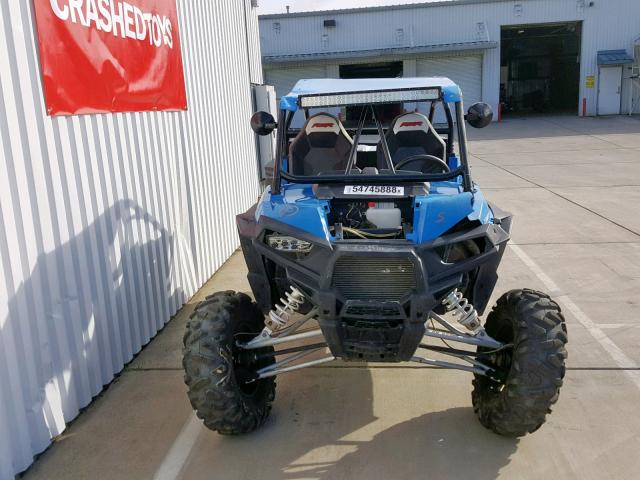 3NSVDE990GF449925 - 2016 POLARIS RZR XP 100 BLUE photo 3