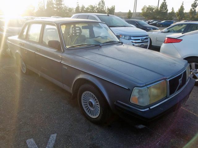 YV1AX8844G1198053 - 1986 VOLVO 244 DL GRAY photo 1