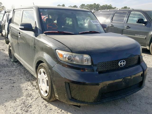 JTLKE50E781001823 - 2008 TOYOTA SCION XB BLACK photo 1