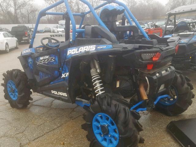 3NSVDM994HF934483 - 2017 POLARIS RZR XP 100 BLUE photo 3