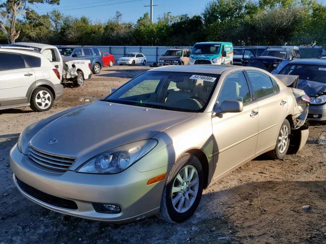 JTHBF30G930095568 - 2003 LEXUS ES 300 GOLD photo 2