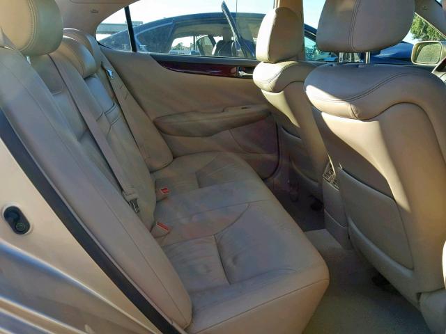 JTHBF30G930095568 - 2003 LEXUS ES 300 GOLD photo 6