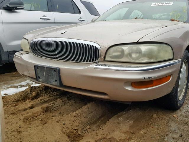 1G4CW52K4X4640007 - 1999 BUICK PARK AVENU TAN photo 9