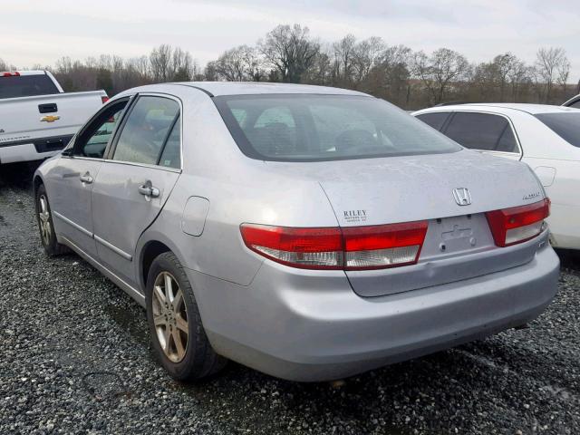 1HGCM66583A043234 - 2003 HONDA ACCORD SILVER photo 3