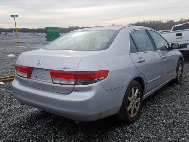 1HGCM66583A043234 - 2003 HONDA ACCORD SILVER photo 4