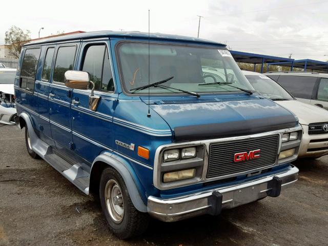 1GDEG25K3SF540557 - 1995 GMC RALLY WAGO BLUE photo 1