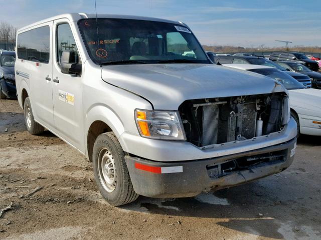 5BZBF0AA7GN851658 - 2016 NISSAN NV 3500 SILVER photo 1